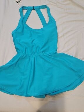 HALARA tourquoise swim dress